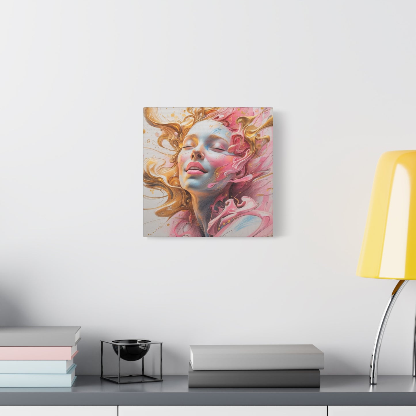 Canvas Wall Decor - Abstract Woman Portrait