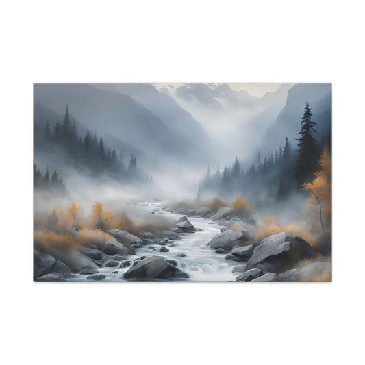 Mountain Landscape Canvas