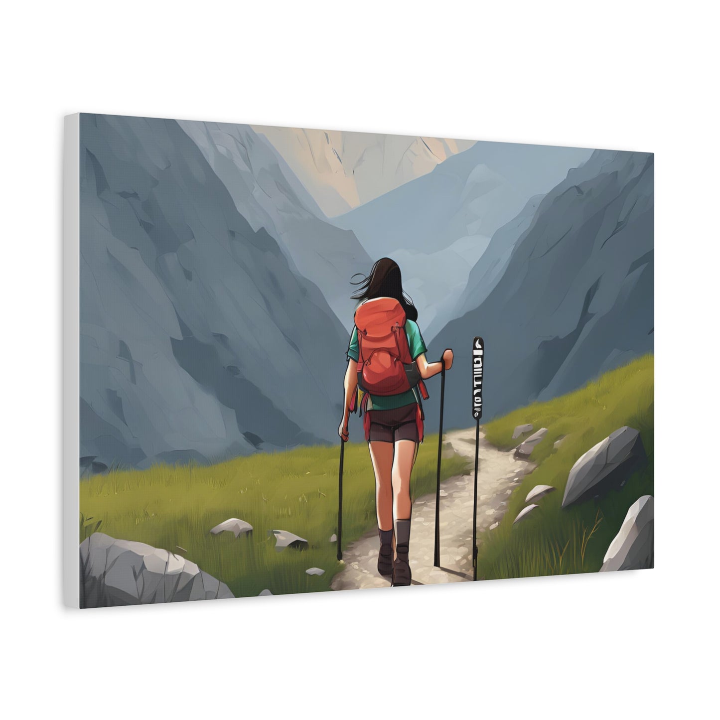 Adventure Awaits Matte Canvas Wall Art