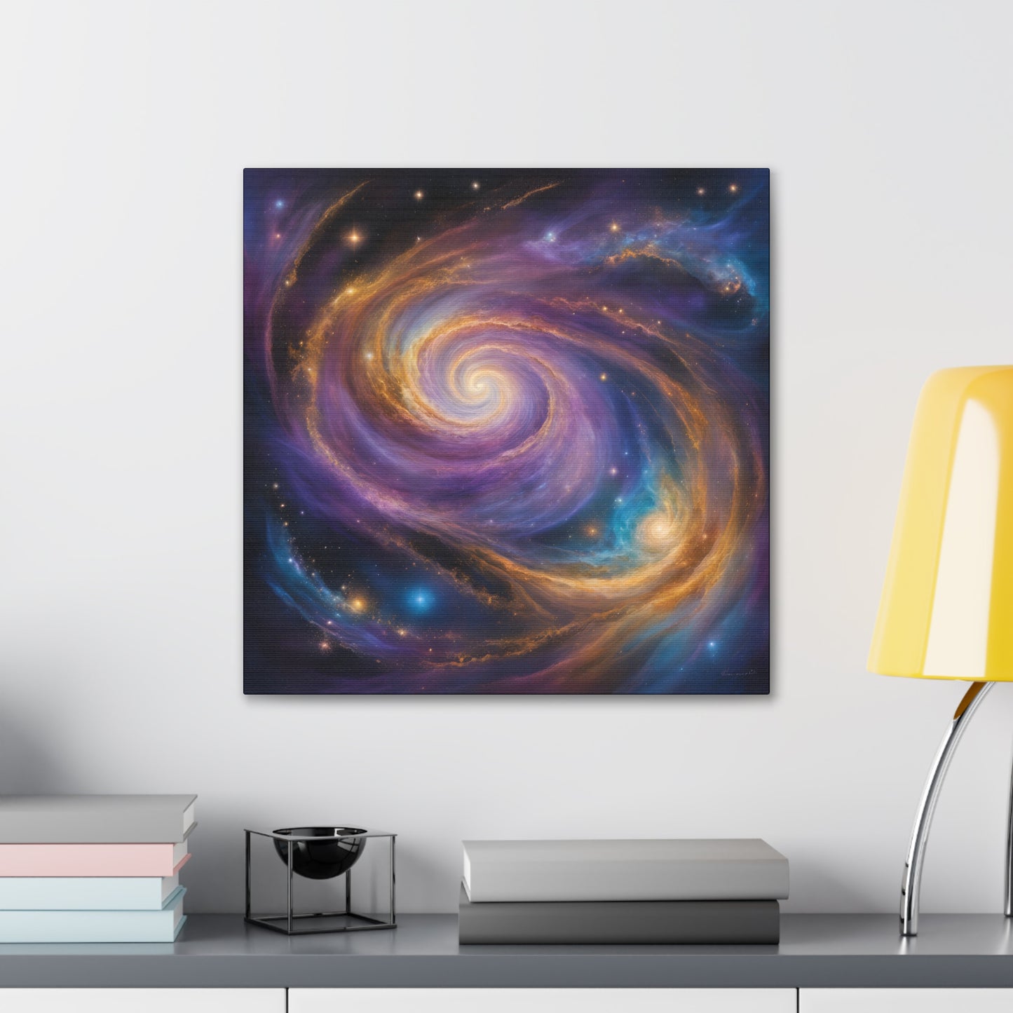 Cosmic Swirl Canvas Gallery Wraps - Galaxy Art for Home Decor