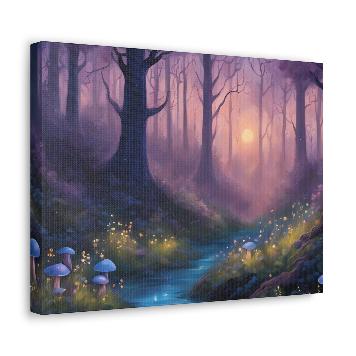 Nature Canvas Gallery Wrap - Mystical Forest Wall Art