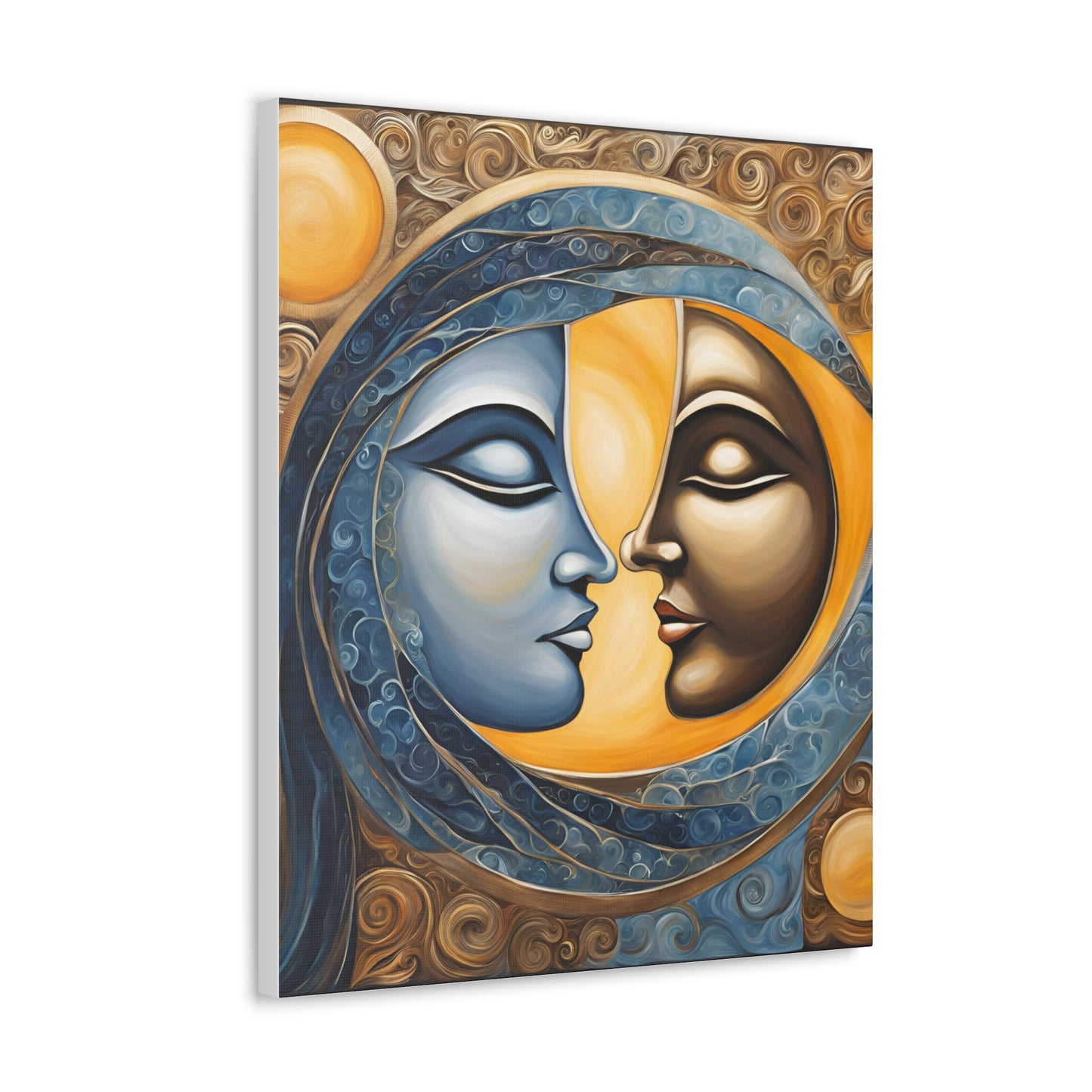 Canvas Gallery Wrap - Duality Embrace Diversity in Art