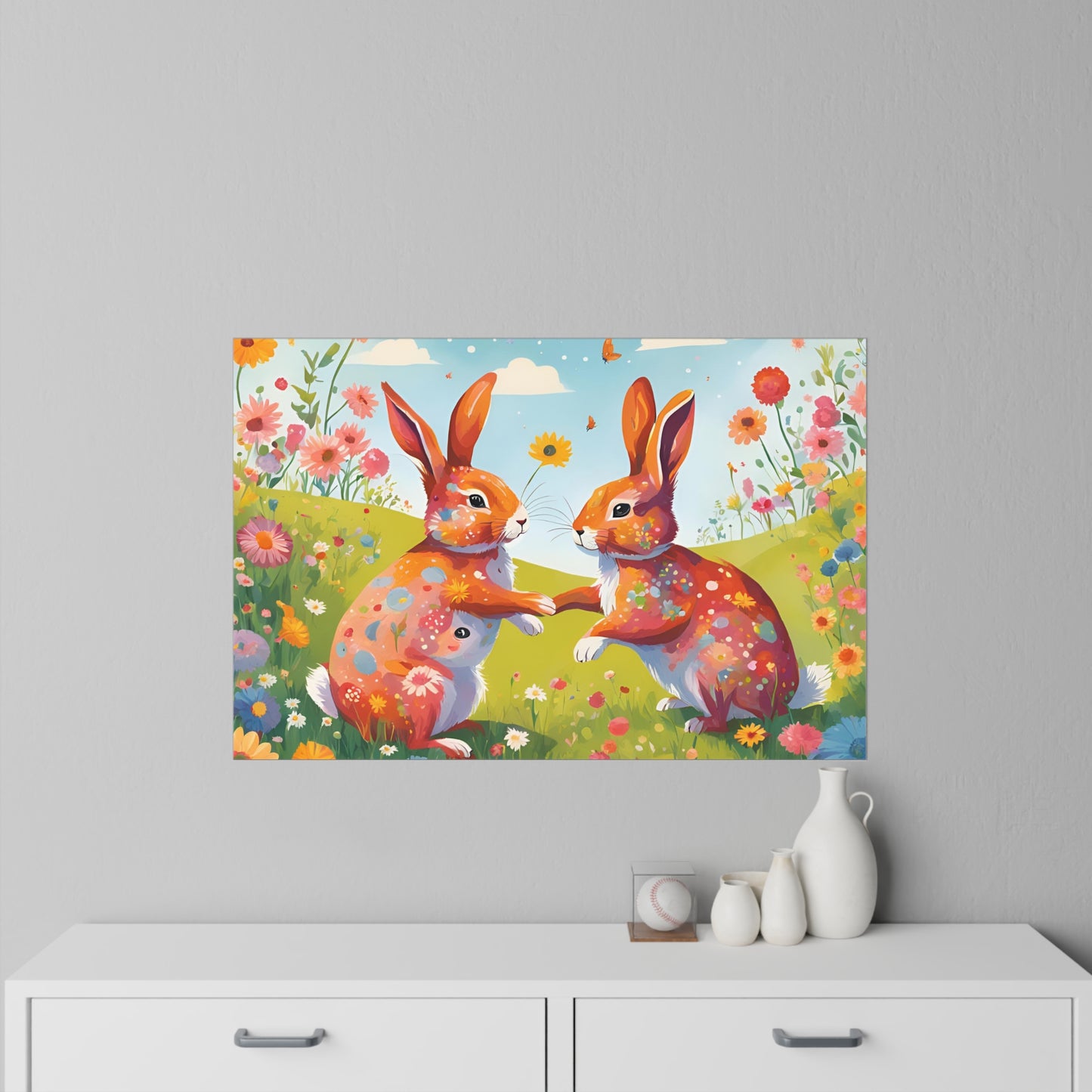 Bunny Wall Decals For Kids