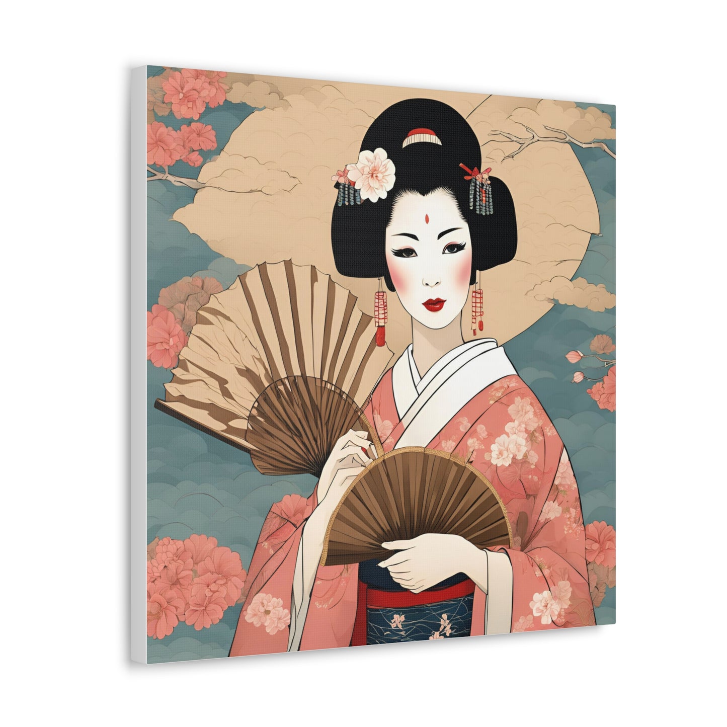 Geisha Canvas Wrap