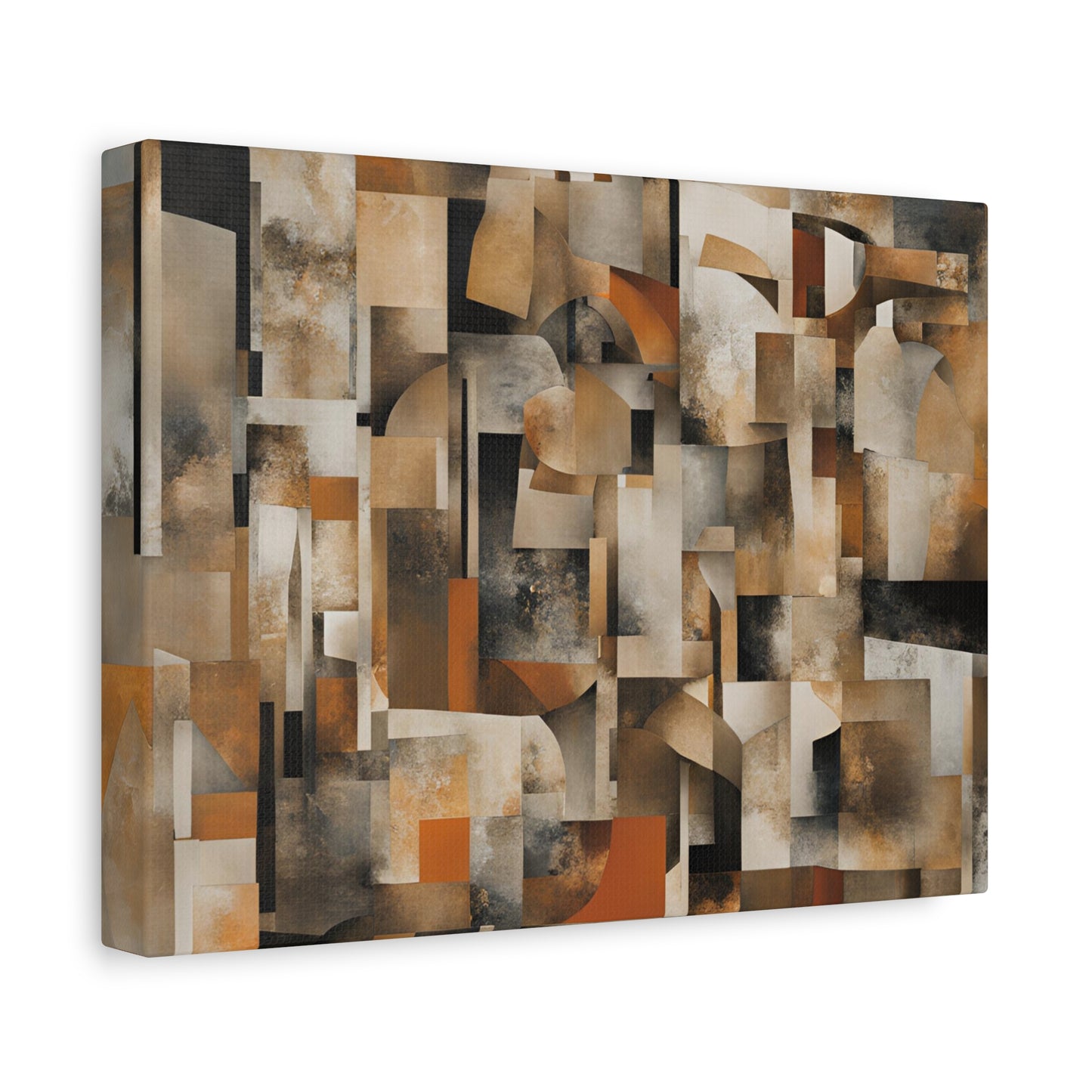 Abstract Matte Canvas