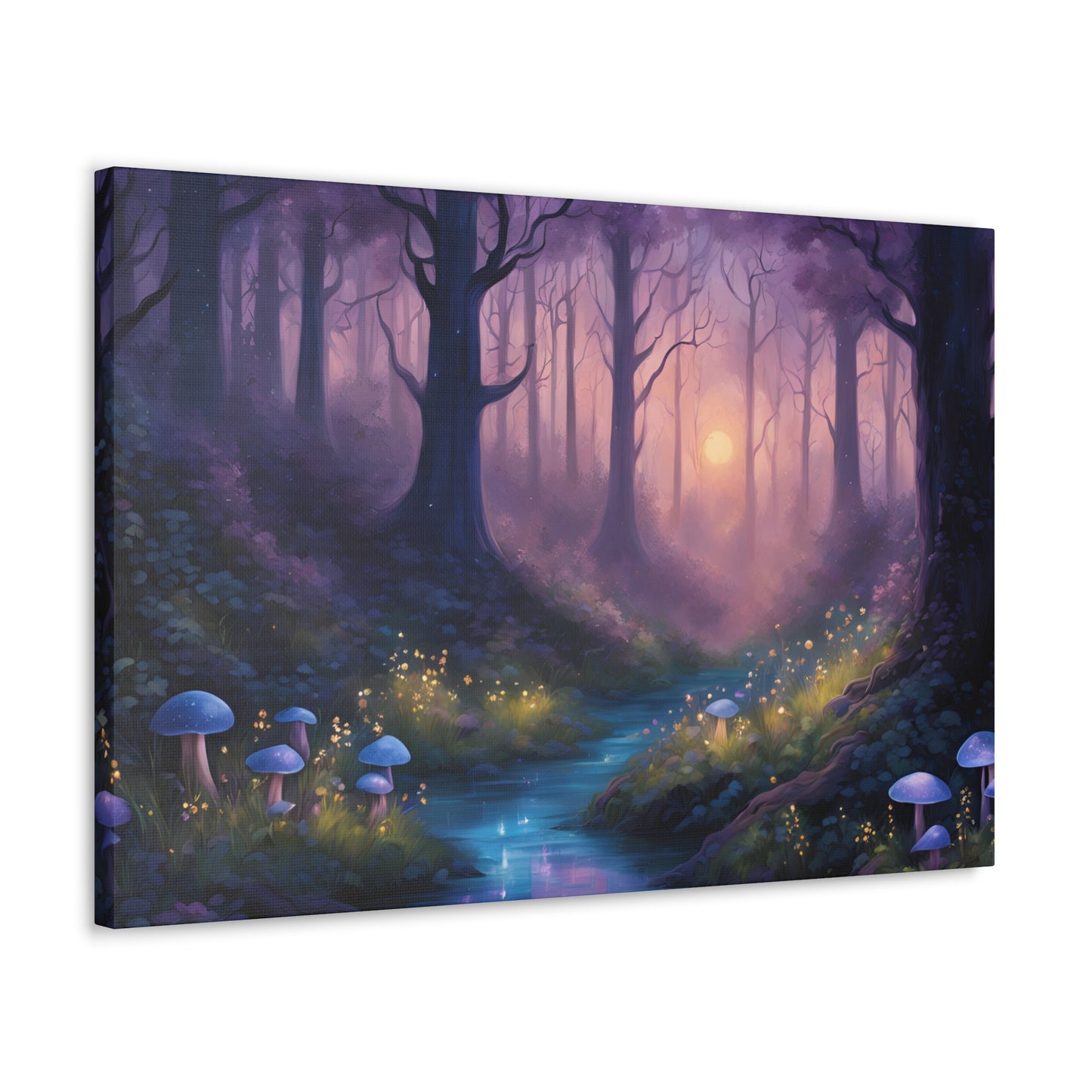 Nature Canvas Gallery Wrap - Mystical Forest Wall Art