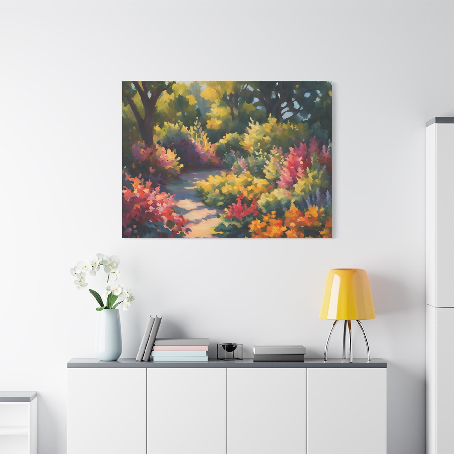 Canvas Print - Sunlit Garden