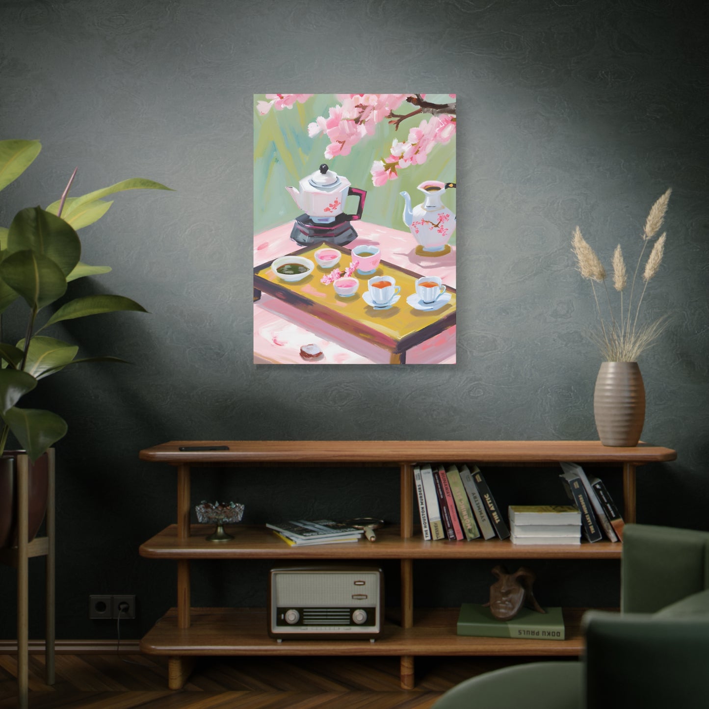 Canvas Print Japanese Tea Ceremony