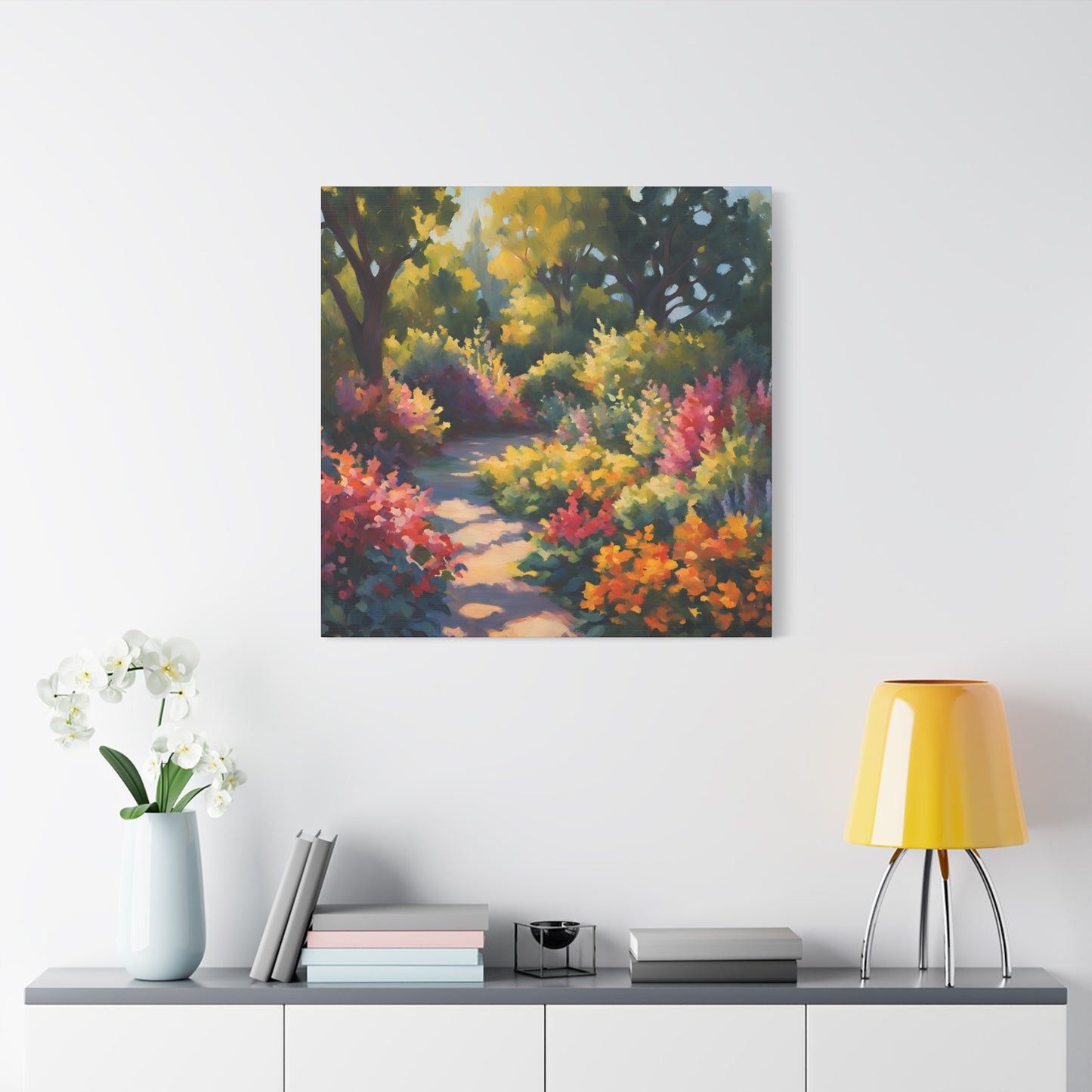 Canvas Print - Sunlit Garden