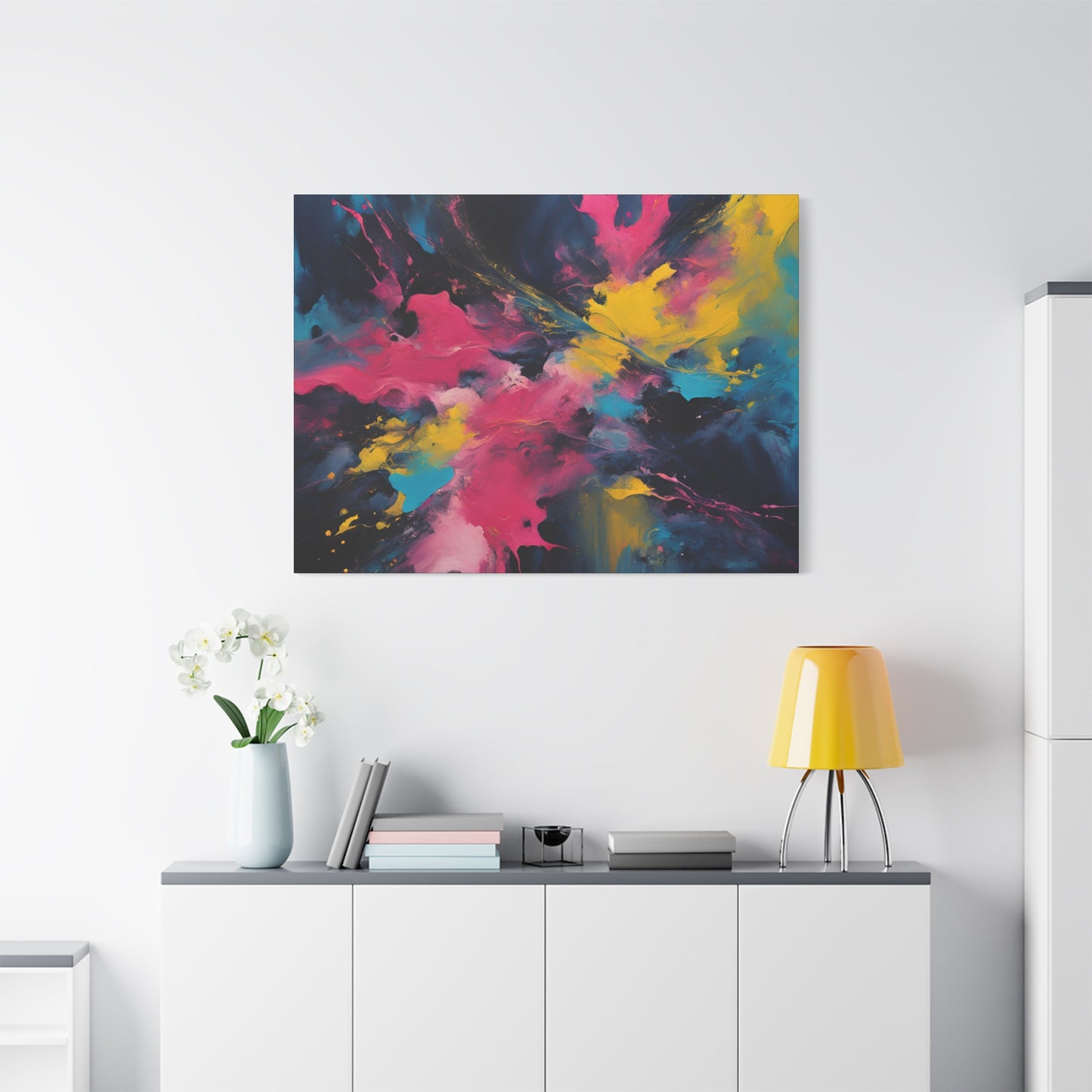 Vibrant Abstract Canvas Wall Art – Modern Colorful Décor | Crafted Canvass