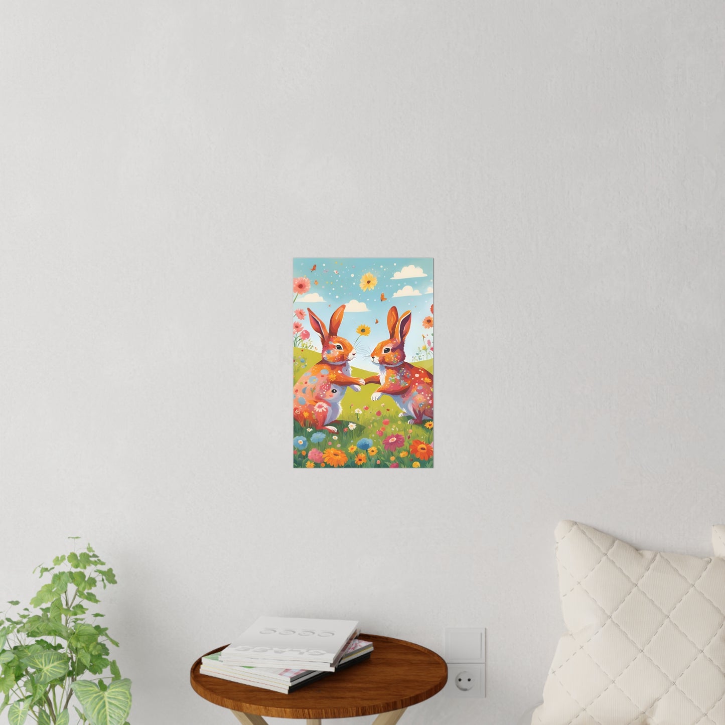 Bunny Wall Decals For Kids