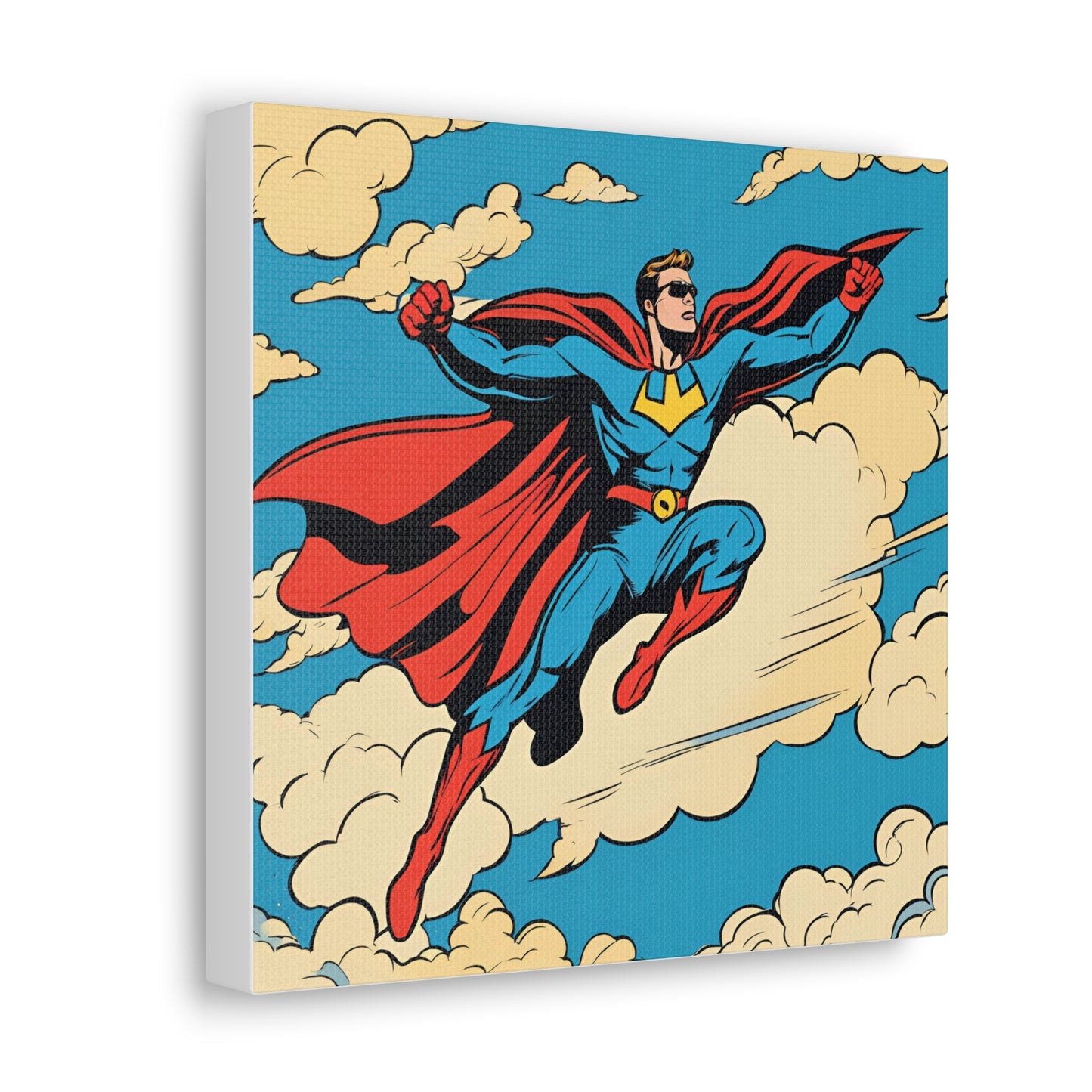 Superhero Canvas Wrap