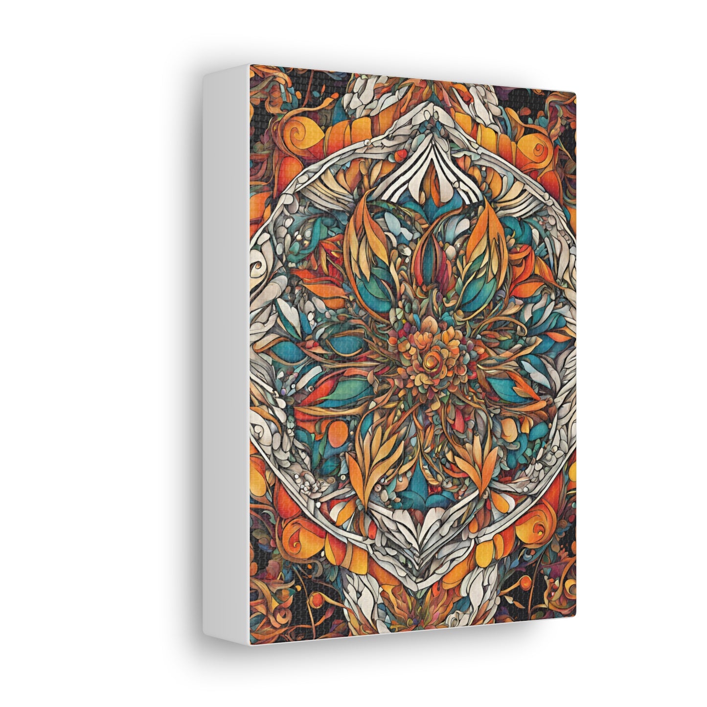 Vibrant Floral Canvas Gallery Wraps - Bohemian Home Decor