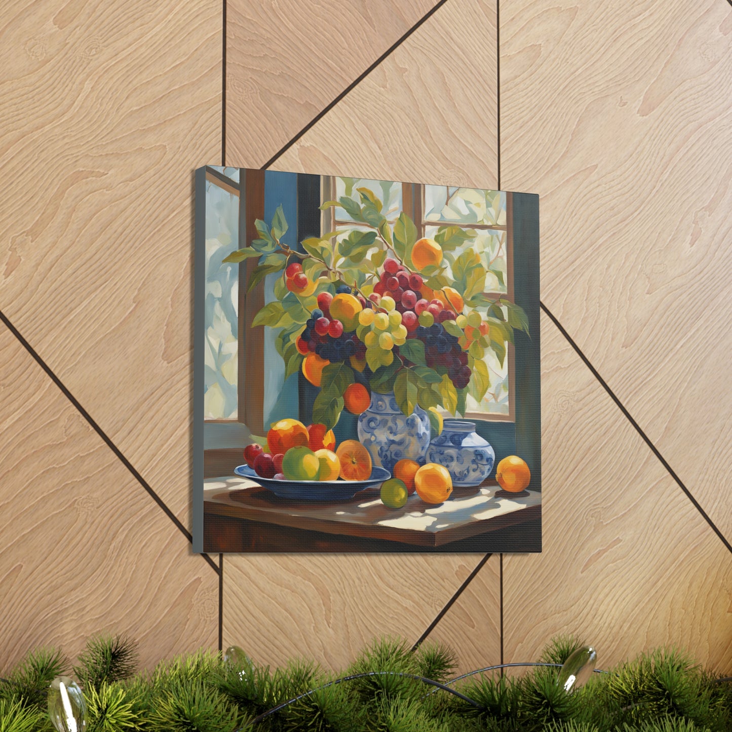 Vibrant Fruit Still Life Canvas Gallery Wraps - Perfect for Home Decor and Gift Giving Still Life Arts