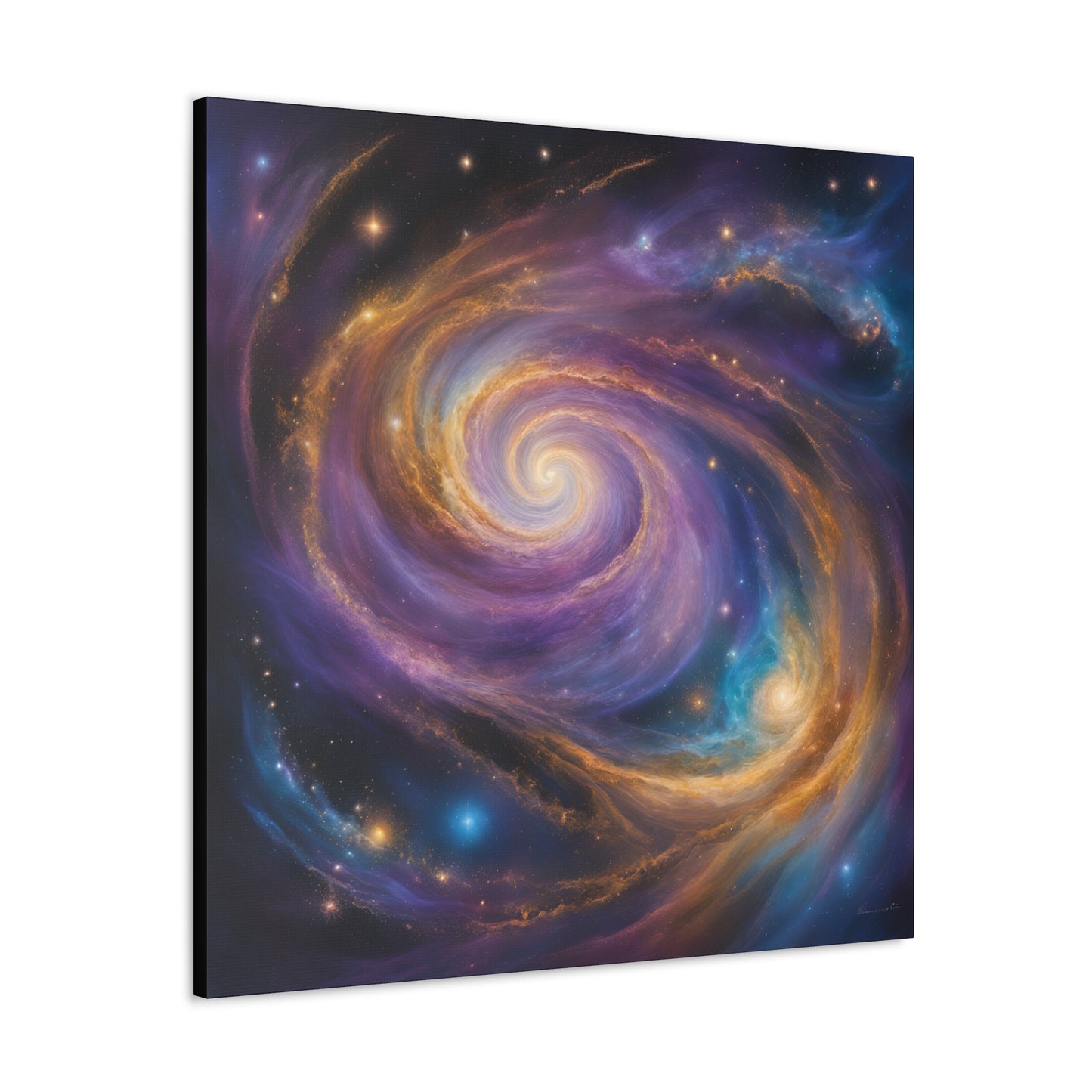 Cosmic Swirl Canvas Gallery Wraps - Galaxy Art for Home Decor