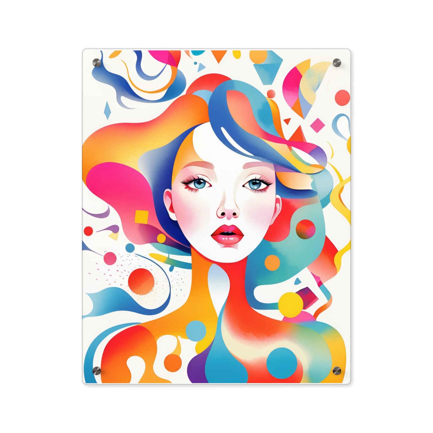 Vibrant Acrylic Wall Art Panels - Modern Abstract Decor