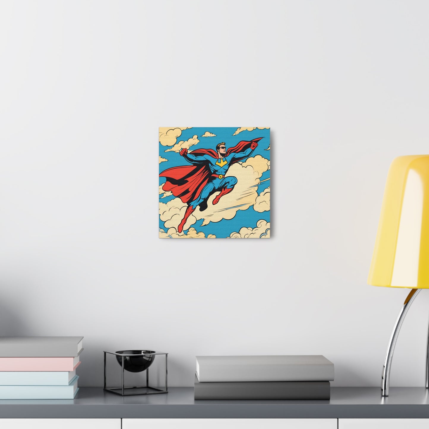 Superhero Canvas Wrap