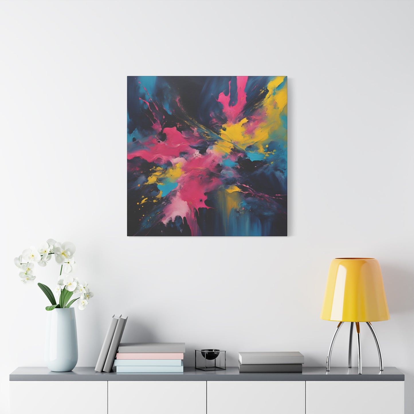 Vibrant Abstract Canvas Wall Art – Modern Colorful Décor | Crafted Canvass