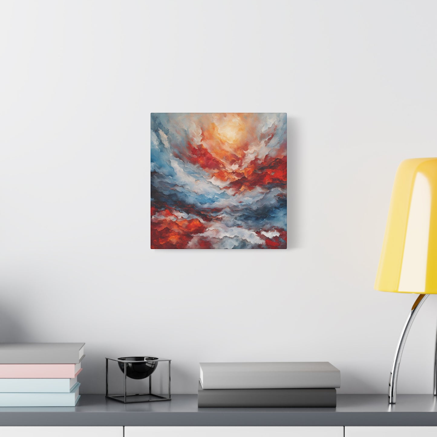 Vibrant Abstract Canvas Art - Wave of Color