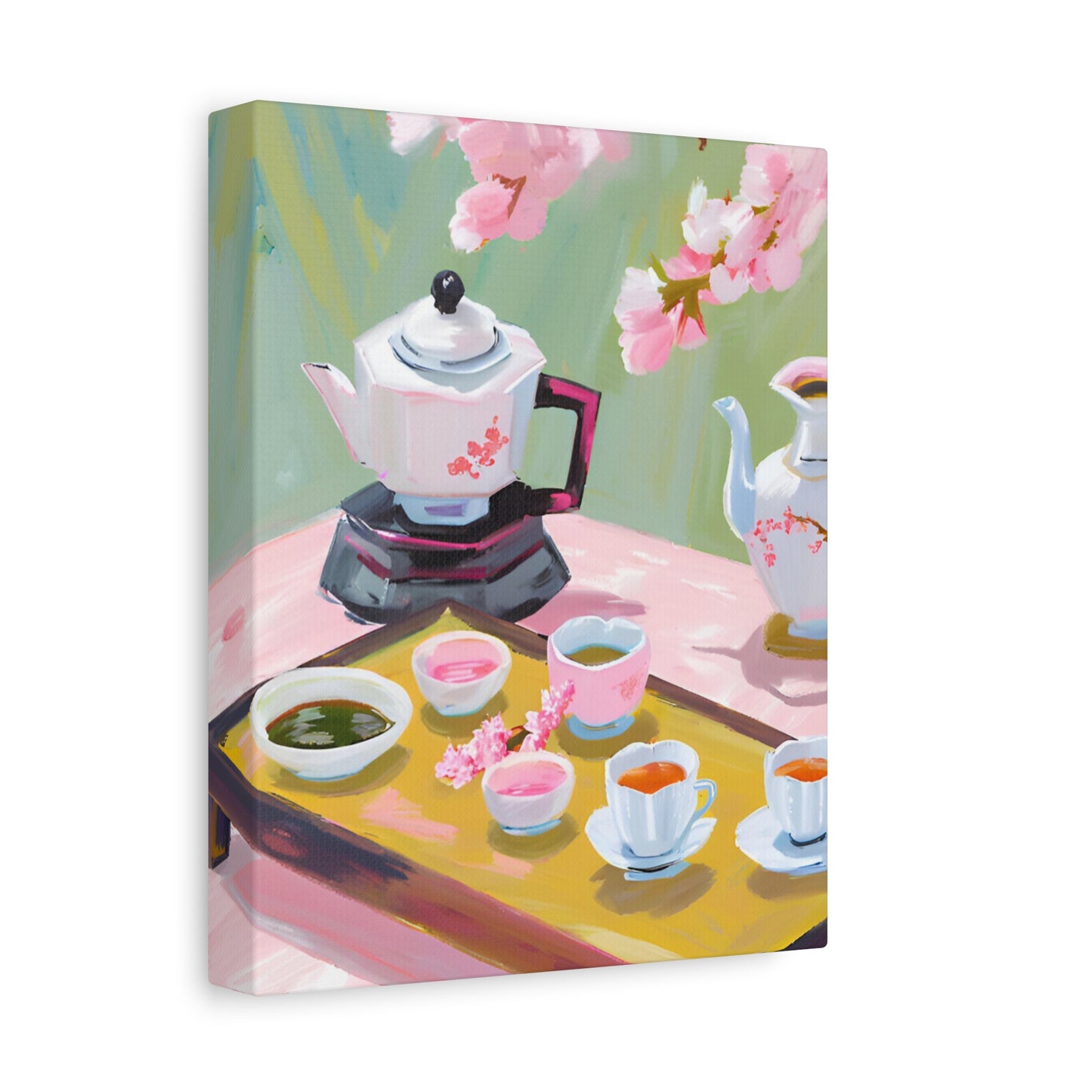 Canvas Print Japanese Tea Ceremony