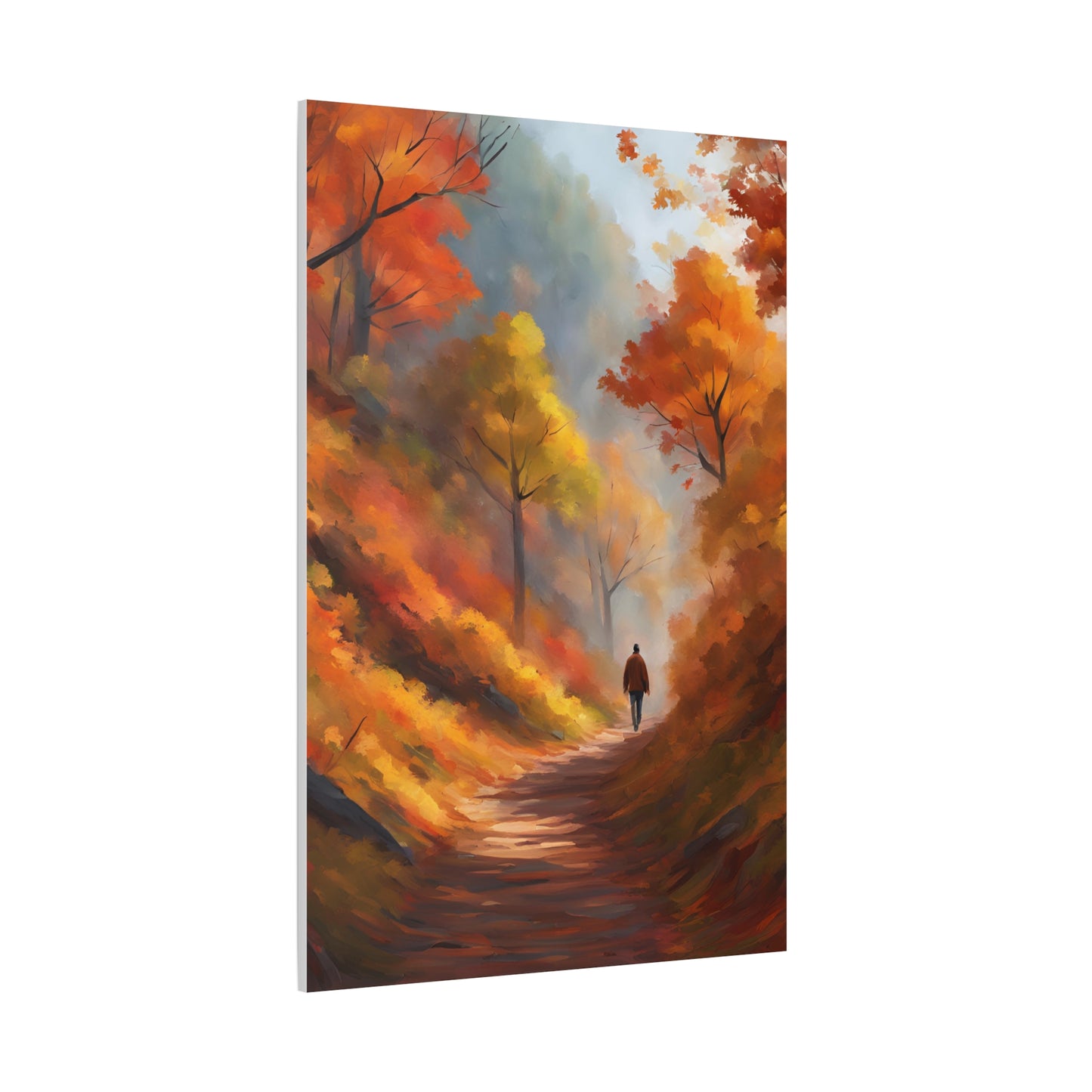 Autumn Landscape Canvas Print - Stretched Art for Home Decor