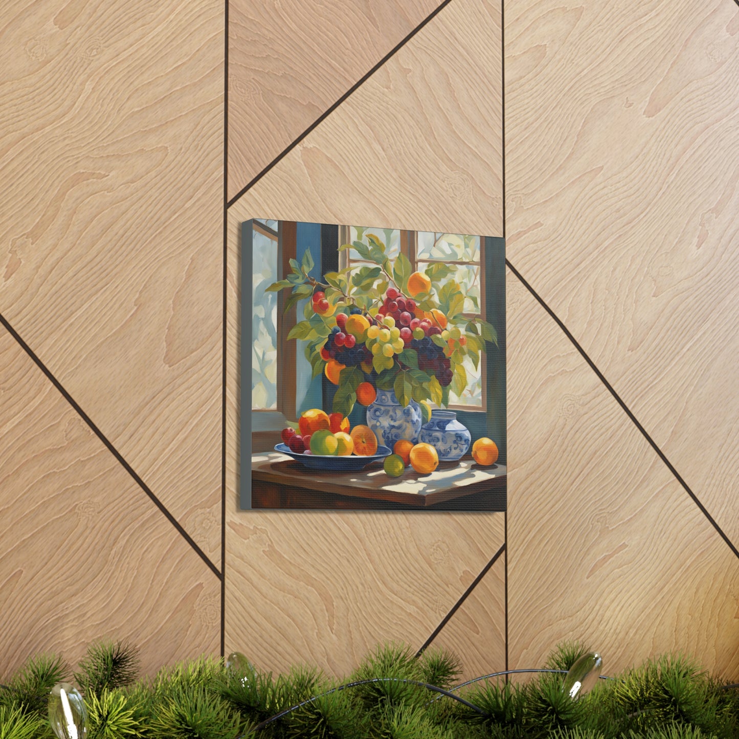 Vibrant Fruit Still Life Canvas Gallery Wraps - Perfect for Home Decor and Gift Giving Still Life Arts