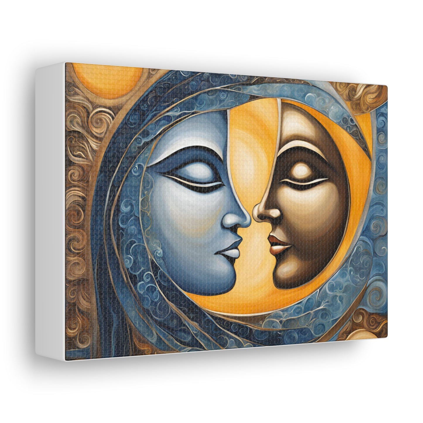 Canvas Gallery Wrap - Duality Embrace Diversity in Art