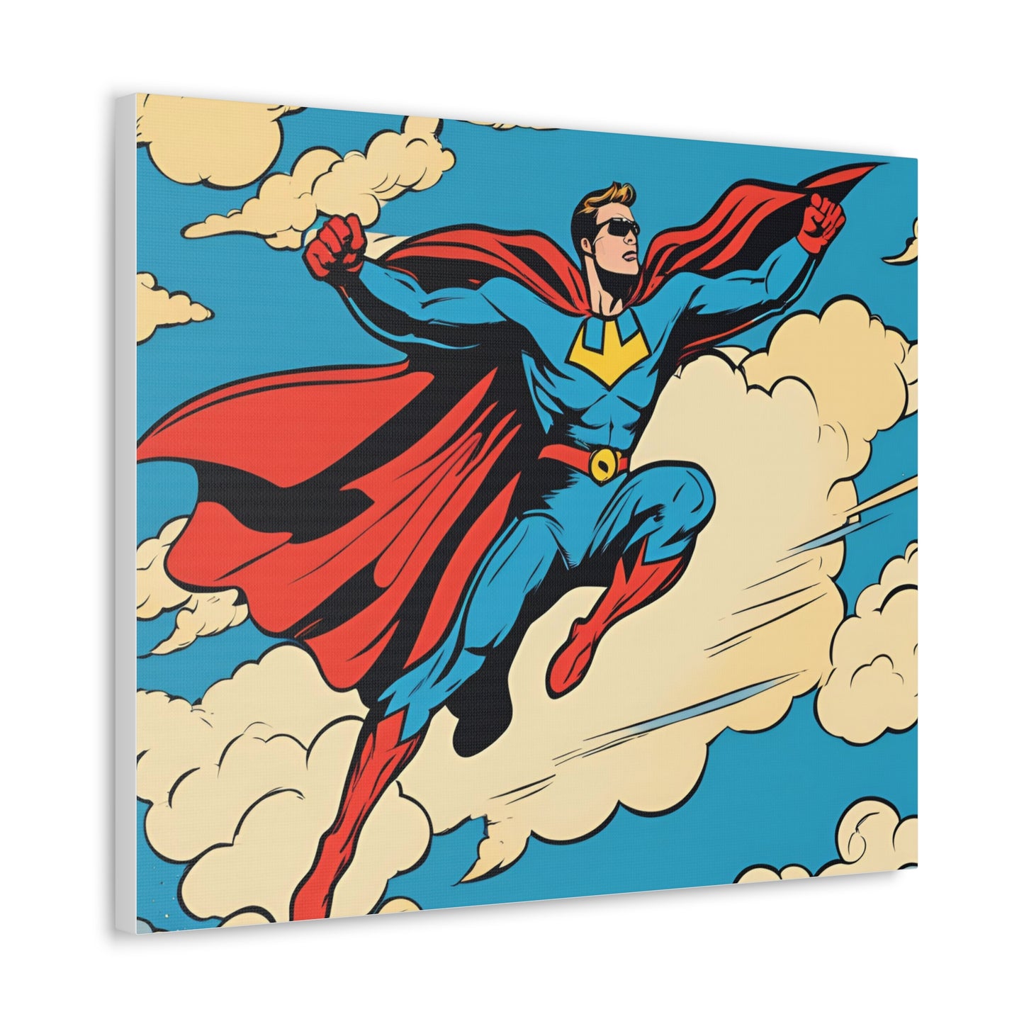 Superhero Canvas Wrap