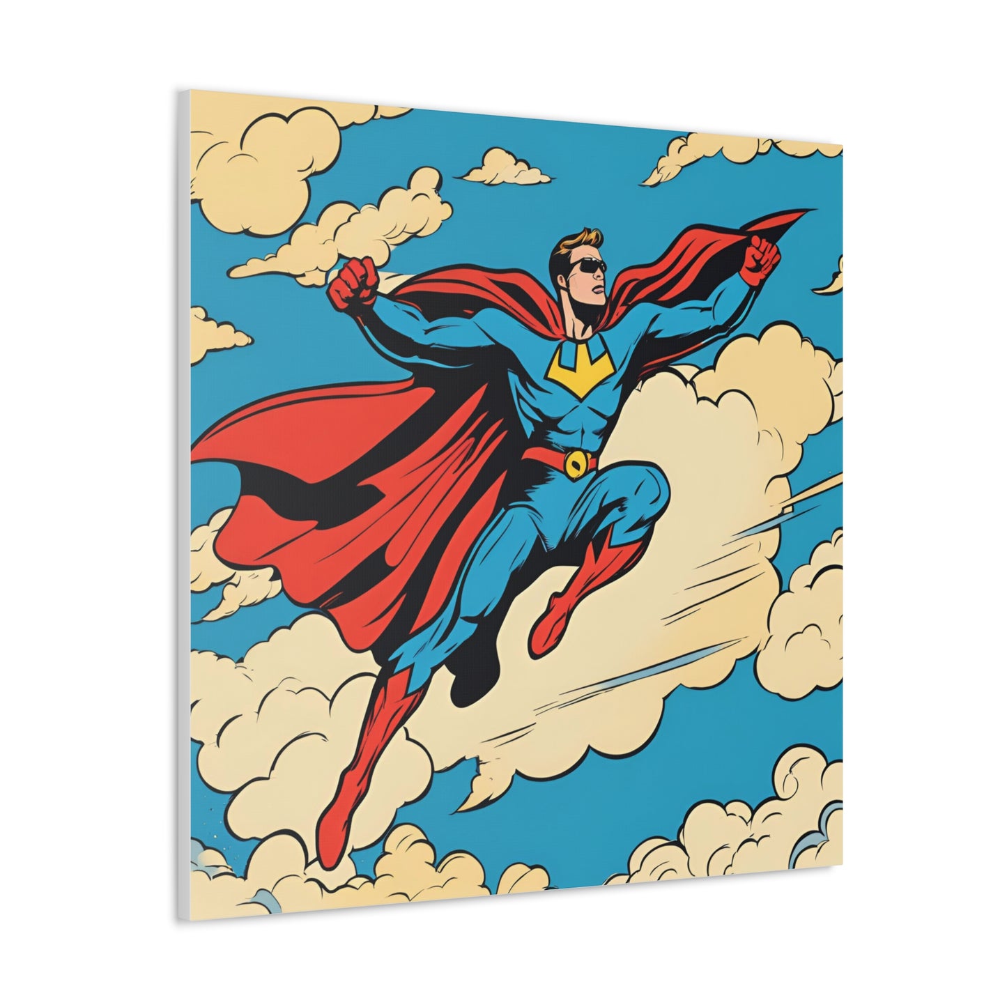 Superhero Canvas Wrap