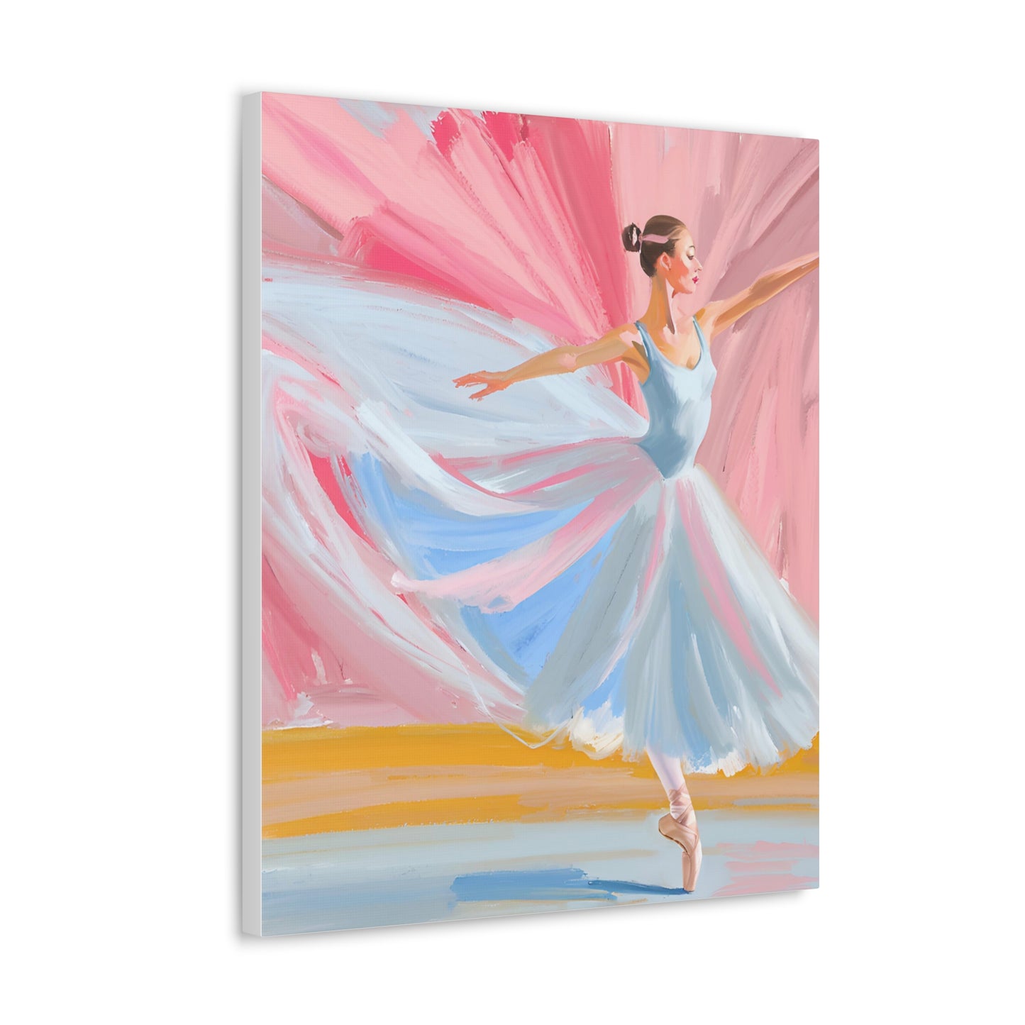 Elegant Ballerina Canvas Gallery Wraps - Perfect for Dance Lovers and Art Enthusiasts