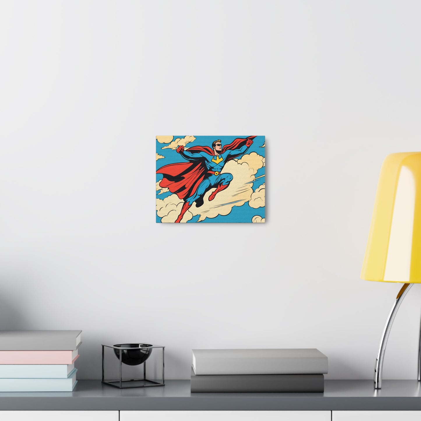 Superhero Canvas Wrap