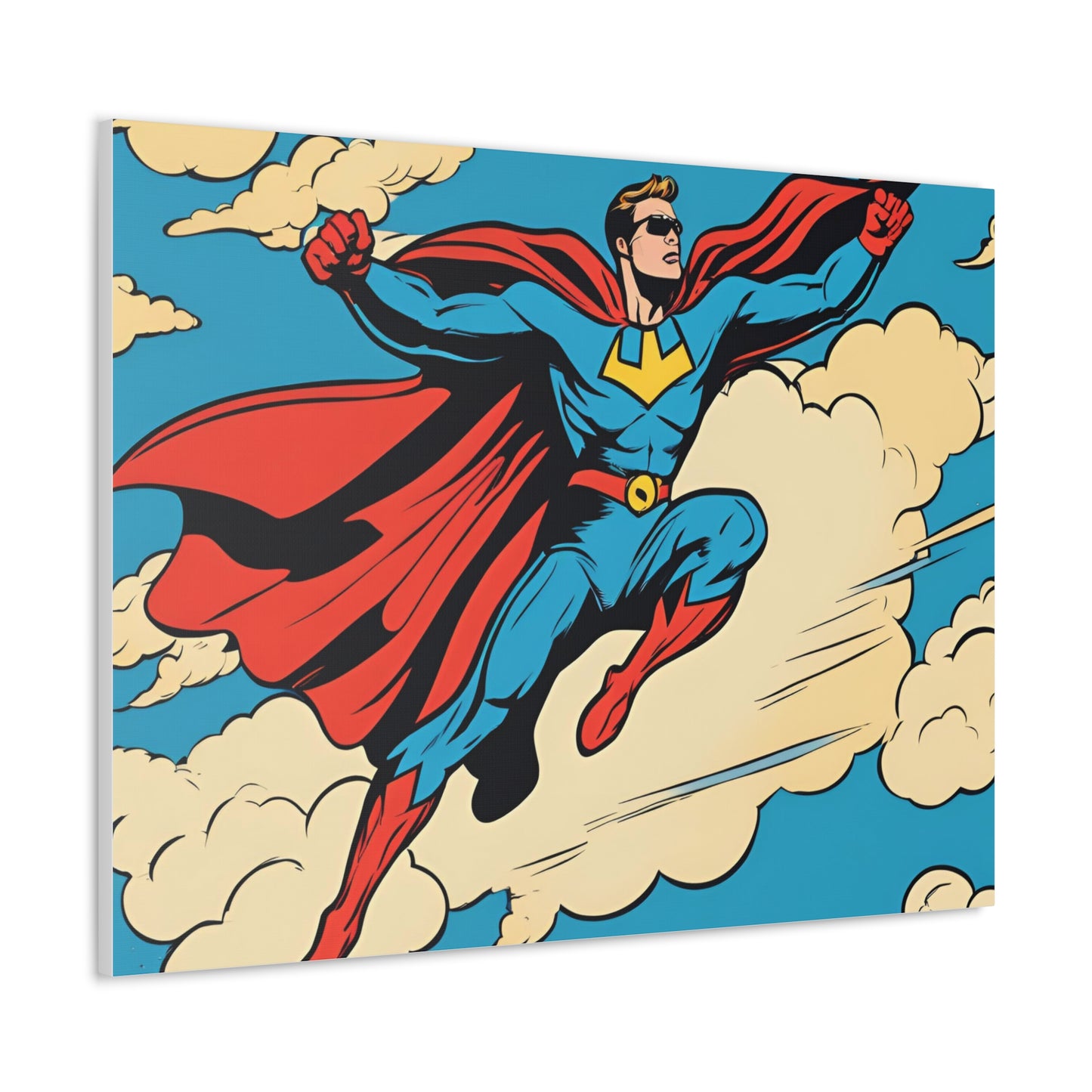 Superhero Canvas Wrap