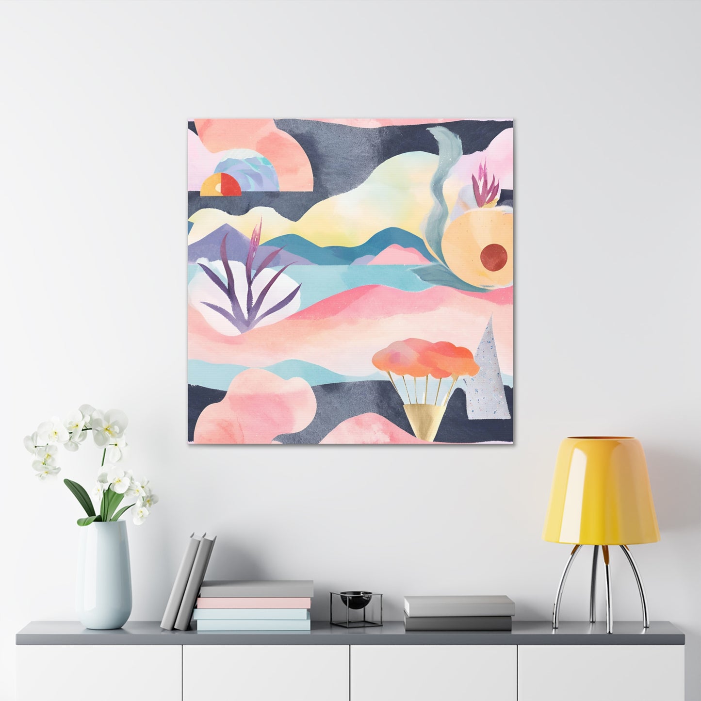 Abstract Landscape Canvas Gallery Wraps - Modern Art Home Decor