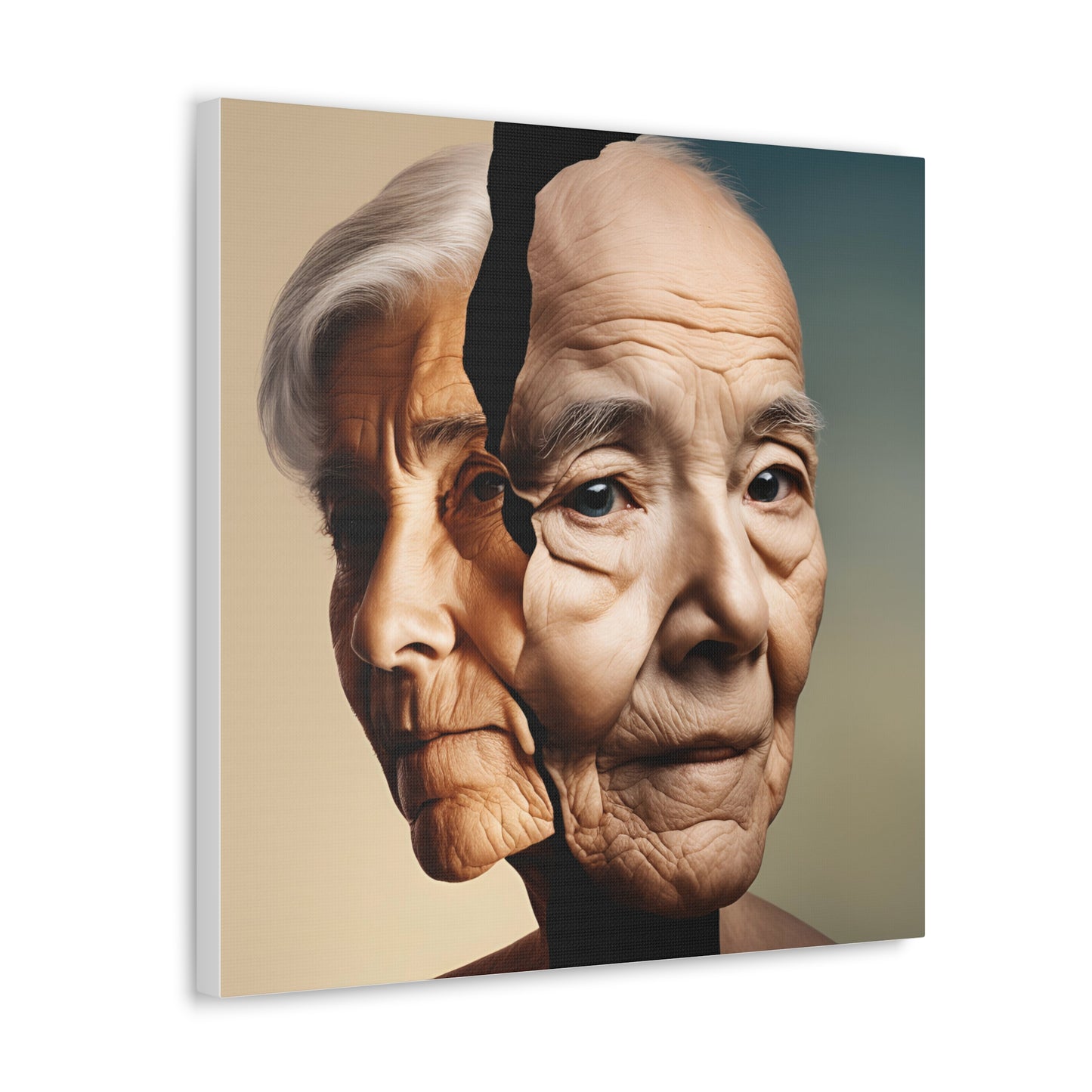 Emotional Canvas Gallery Wraps - Timeless Faces of Aging