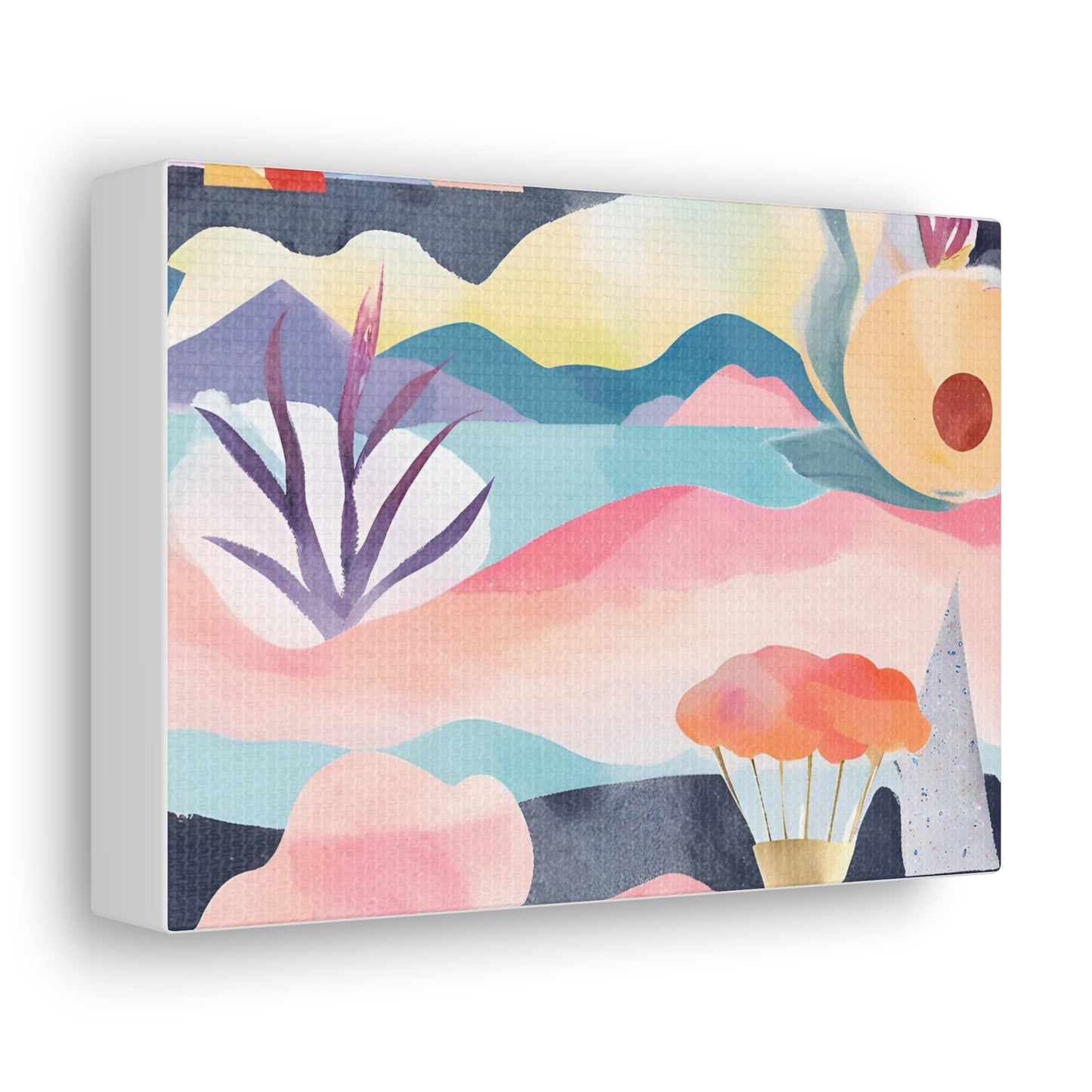 Abstract Landscape Canvas Gallery Wraps - Modern Art Home Decor