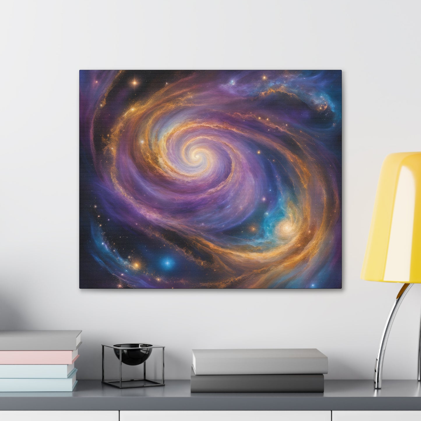 Cosmic Swirl Canvas Gallery Wraps - Galaxy Art for Home Decor