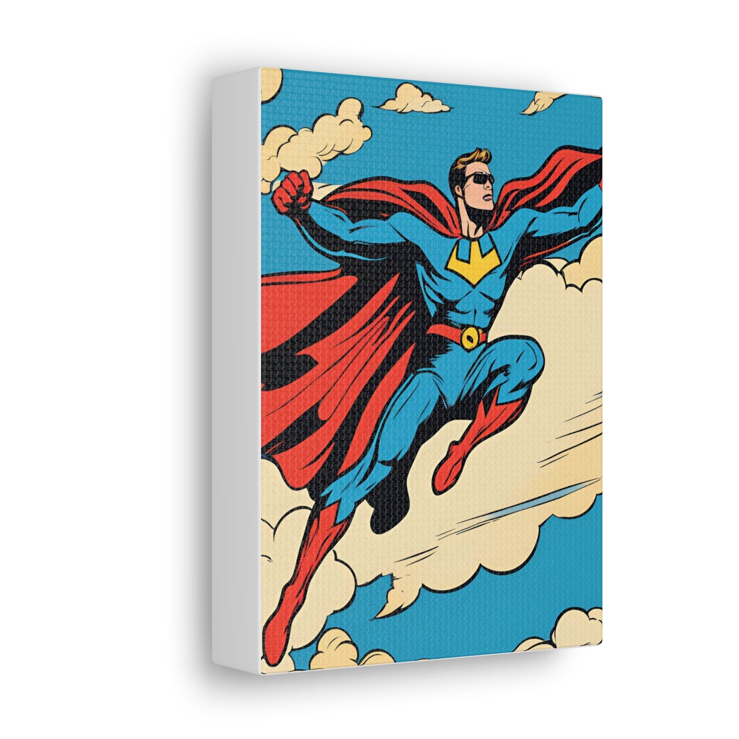 Superhero Canvas Wrap