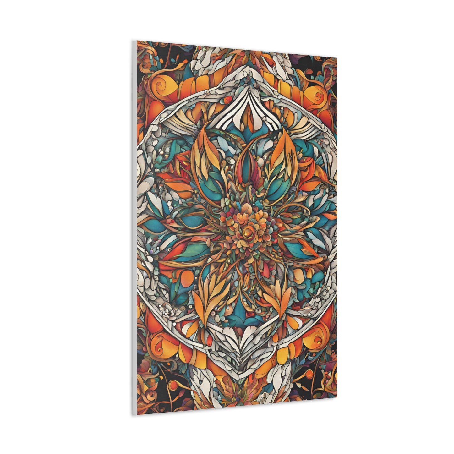 Vibrant Floral Canvas Gallery Wraps - Bohemian Home Decor