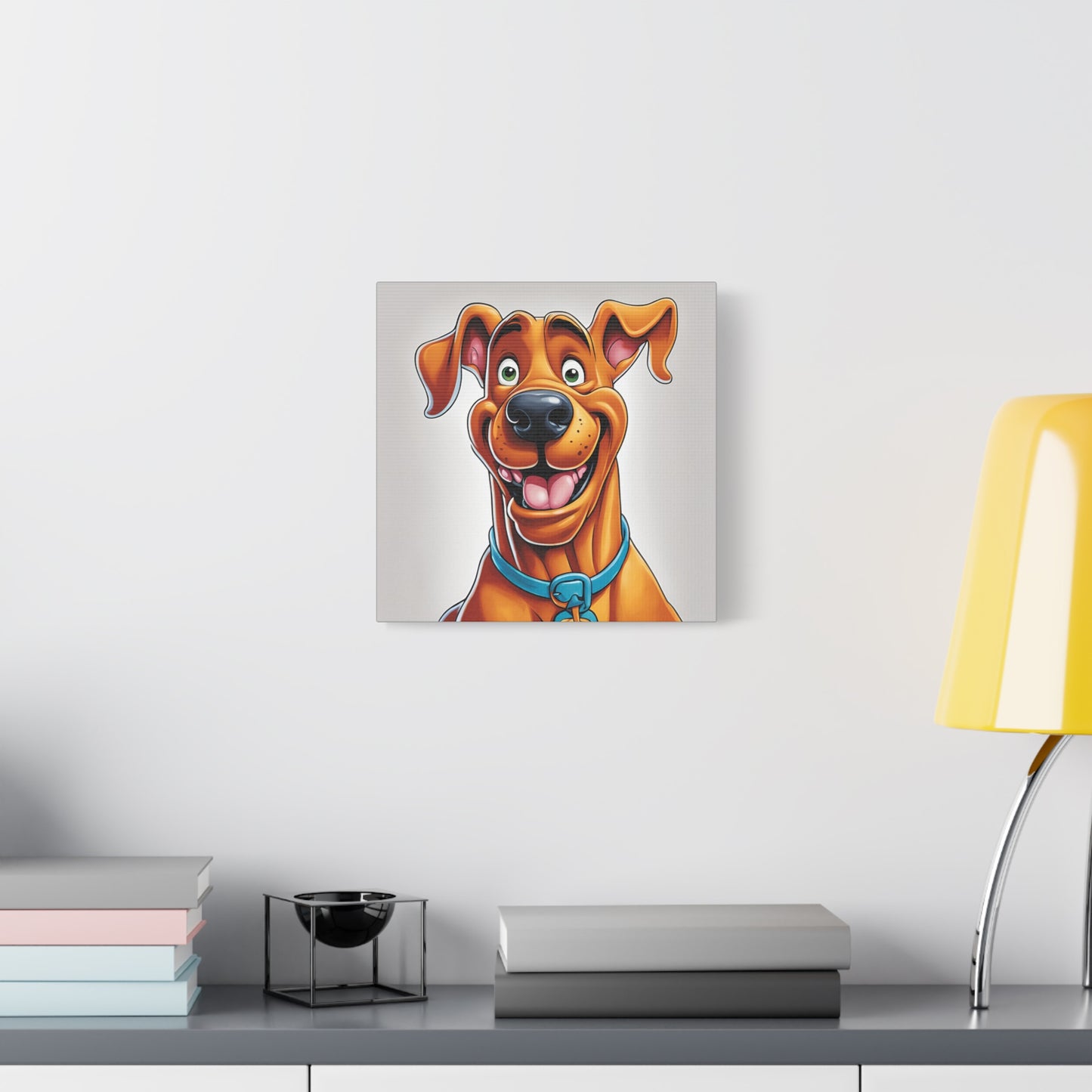 Scooby-Doo Canvas Art - Cheerful Dog Wall Decor