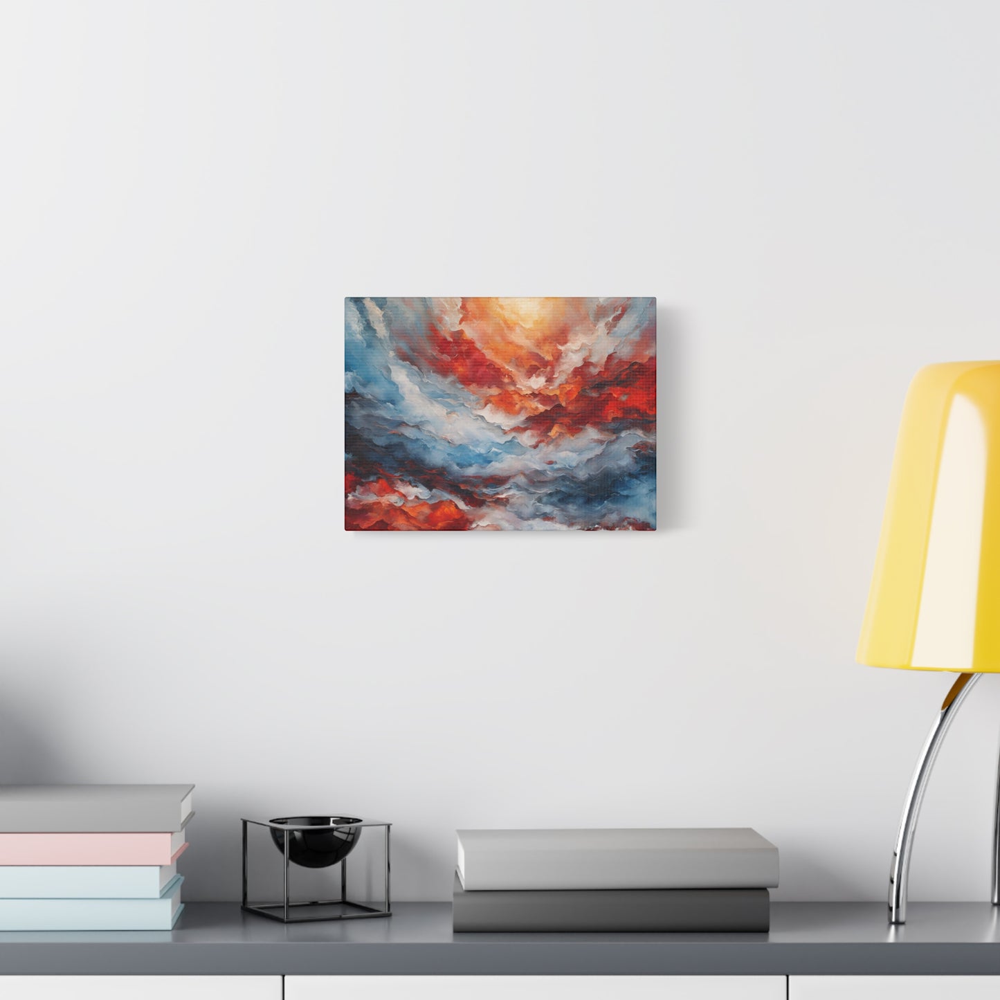 Vibrant Abstract Canvas Art - Wave of Color