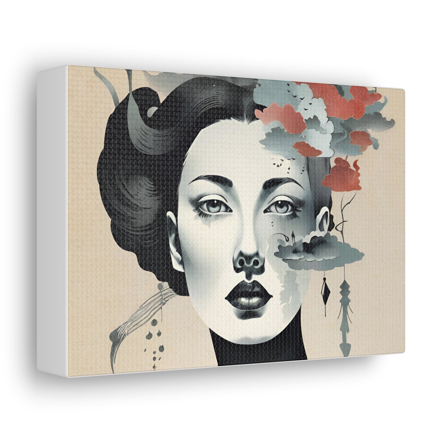 Artistic Canvas Gallery Woman Portrait