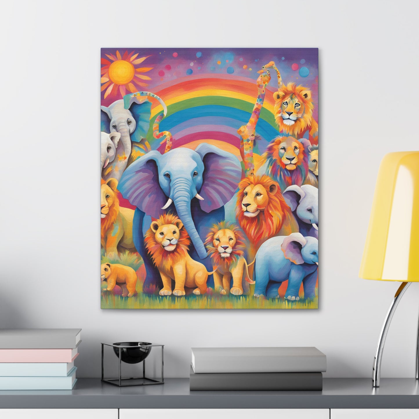 Animal Canvas For Kids