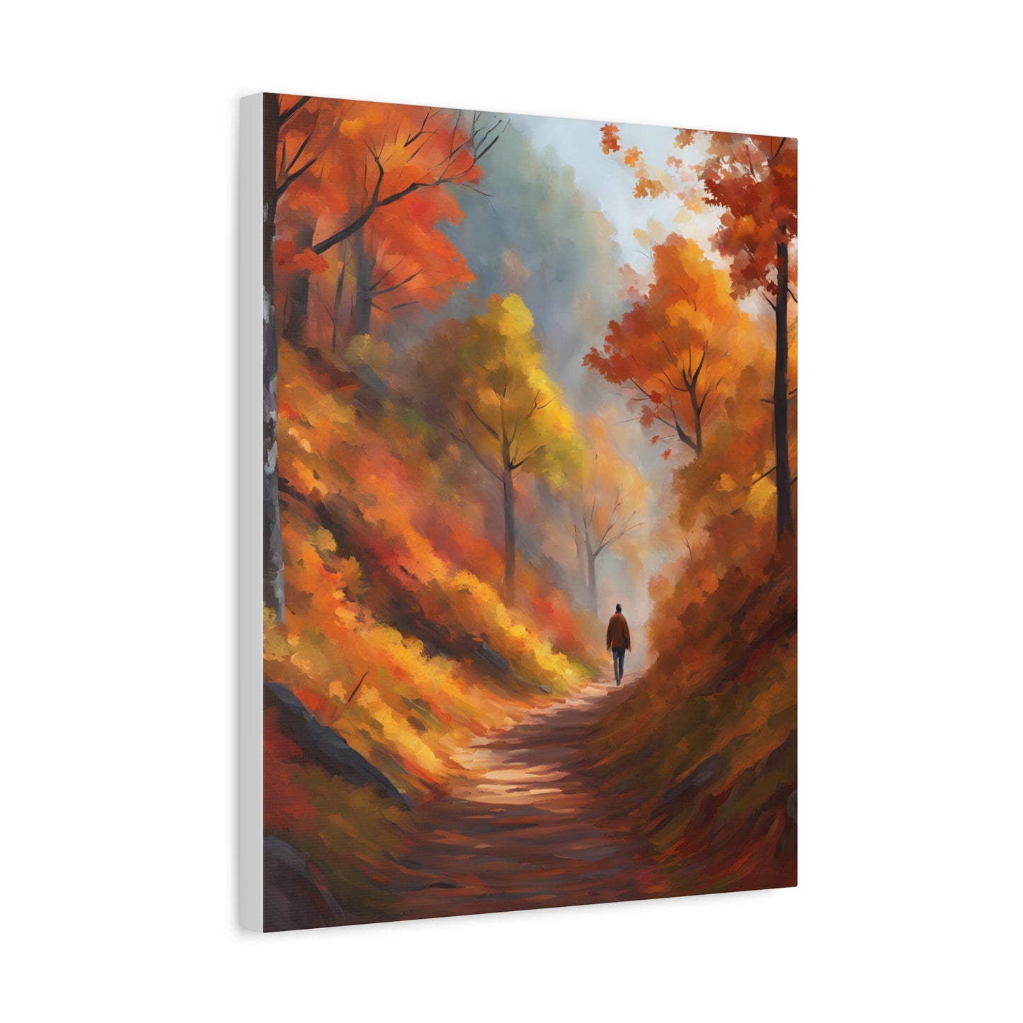 Autumn Landscape Canvas Print - Stretched Art for Home Decor