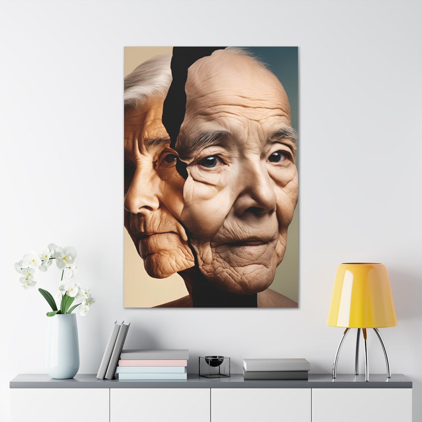 Emotional Canvas Gallery Wraps - Timeless Faces of Aging