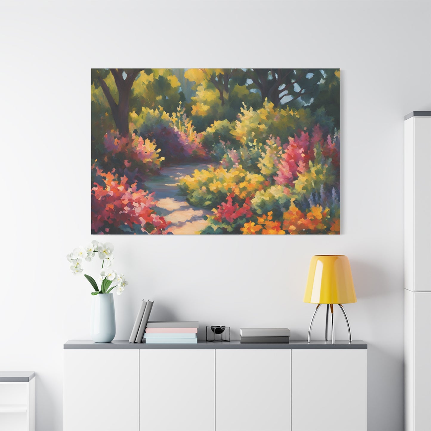 Canvas Print - Sunlit Garden