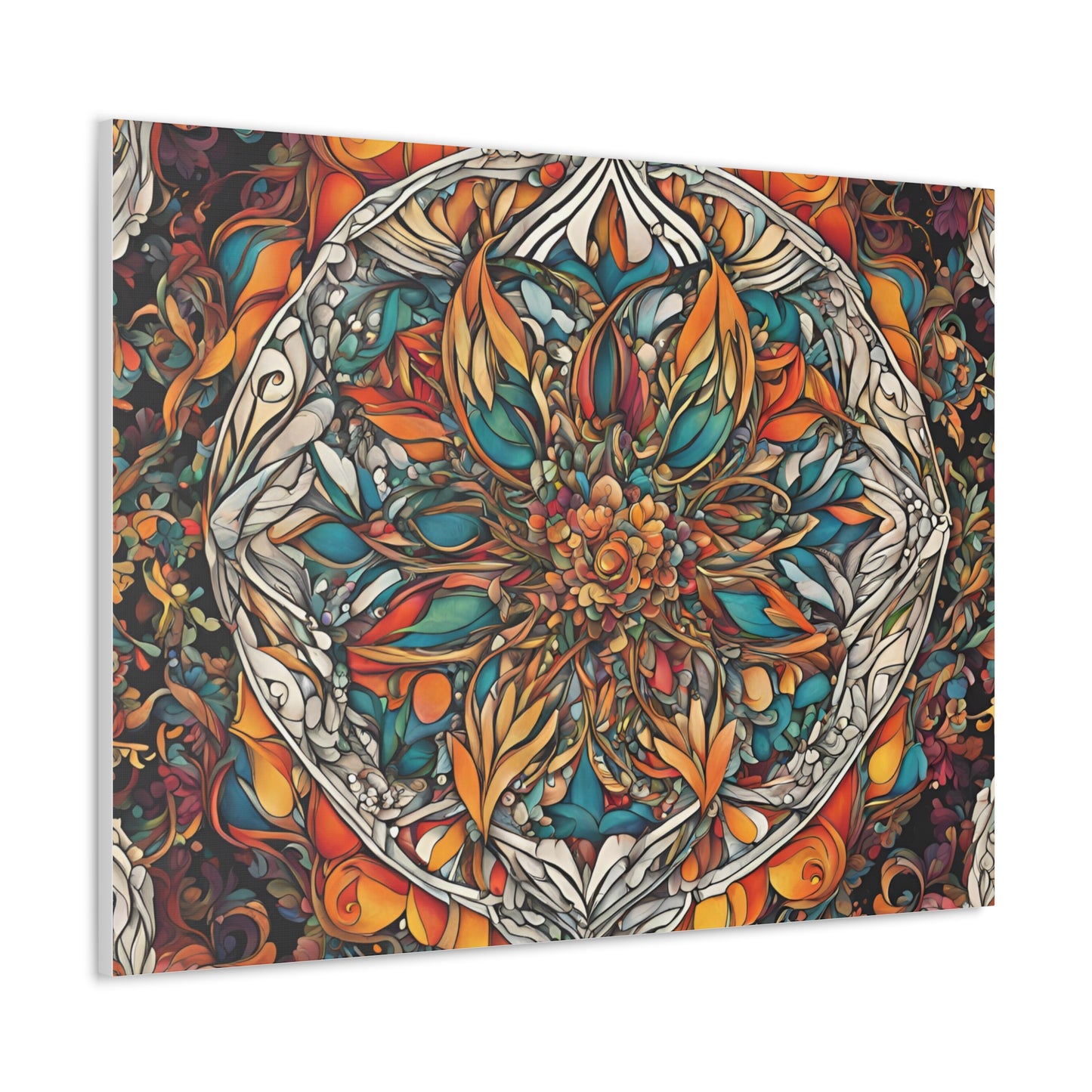 Vibrant Floral Canvas Gallery Wraps - Bohemian Home Decor