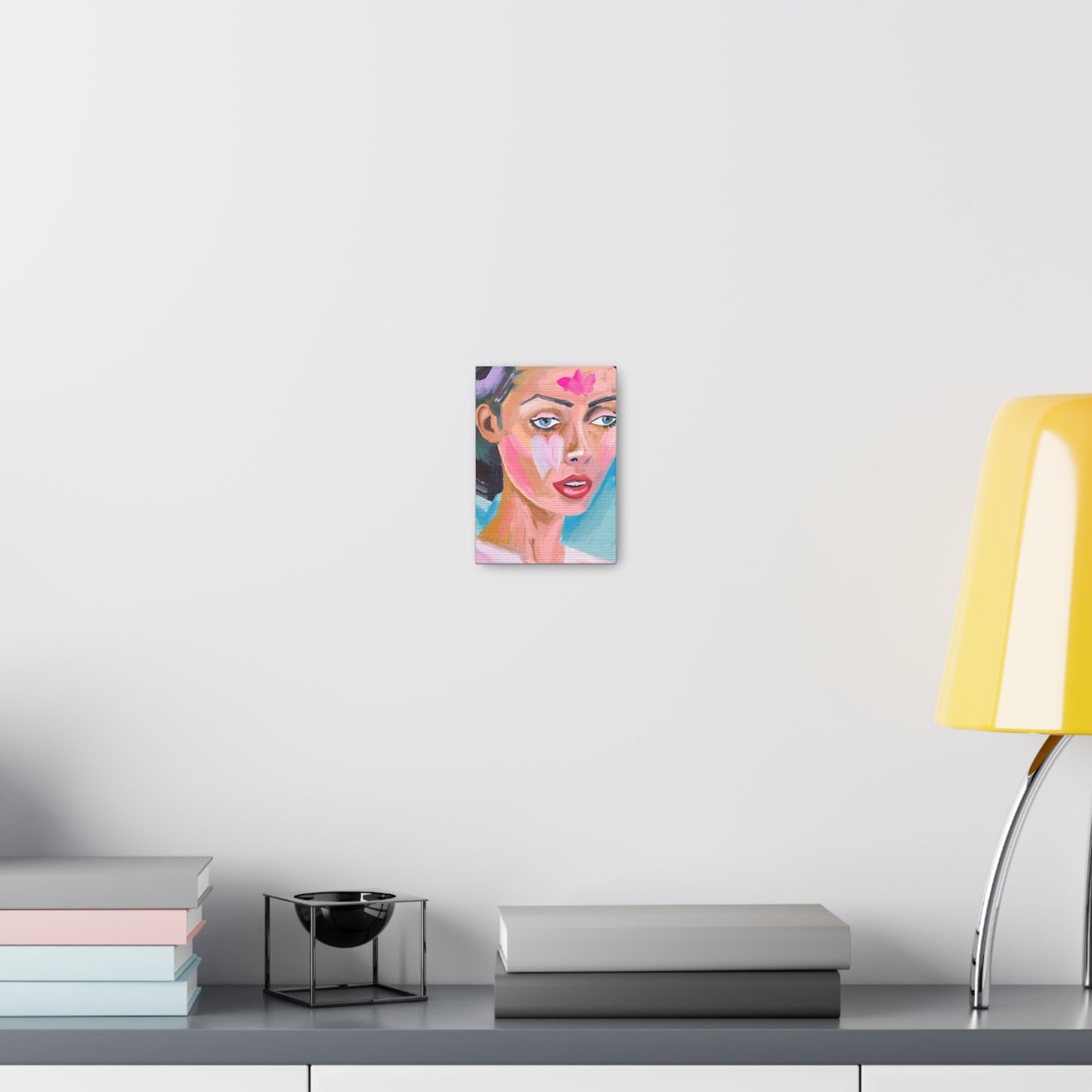 Canvas Wall Art - Vibrant Bold Portrait Art for Home Decor