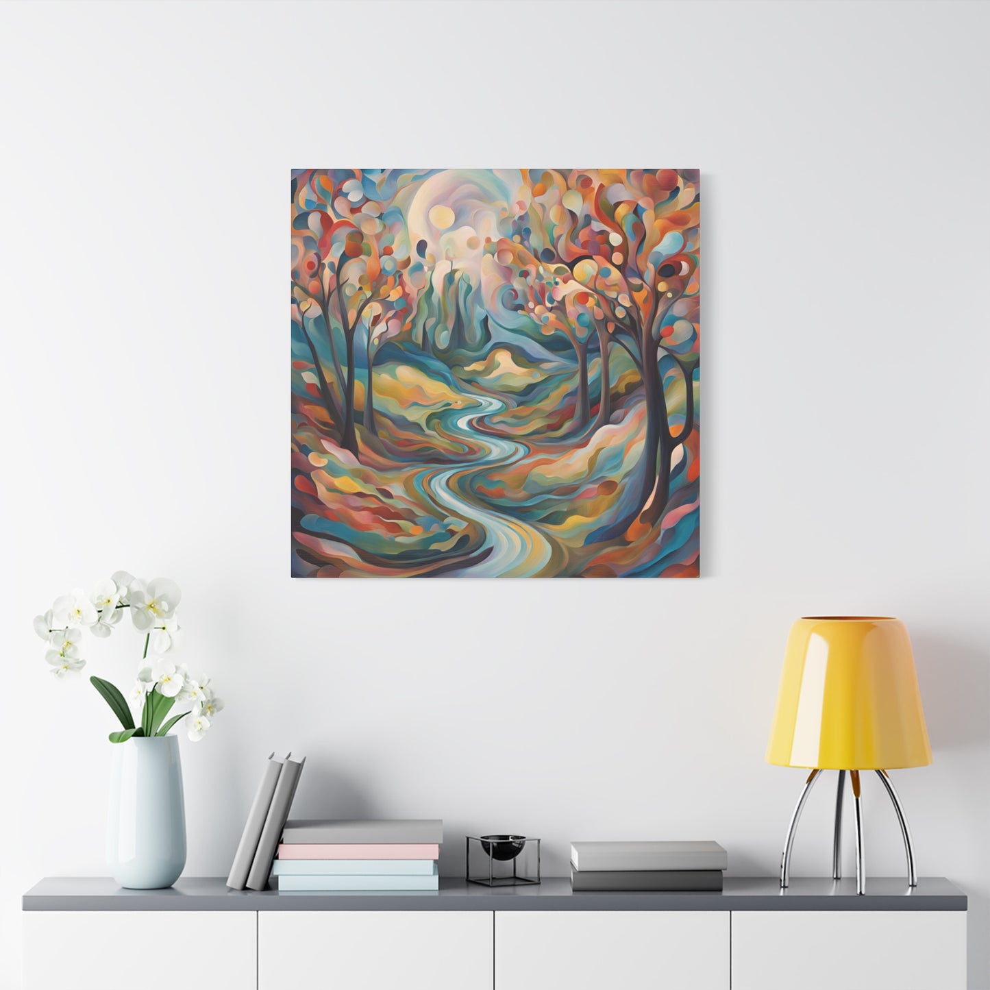 Colorful Landscape Canvas Wall Art - Home Decor