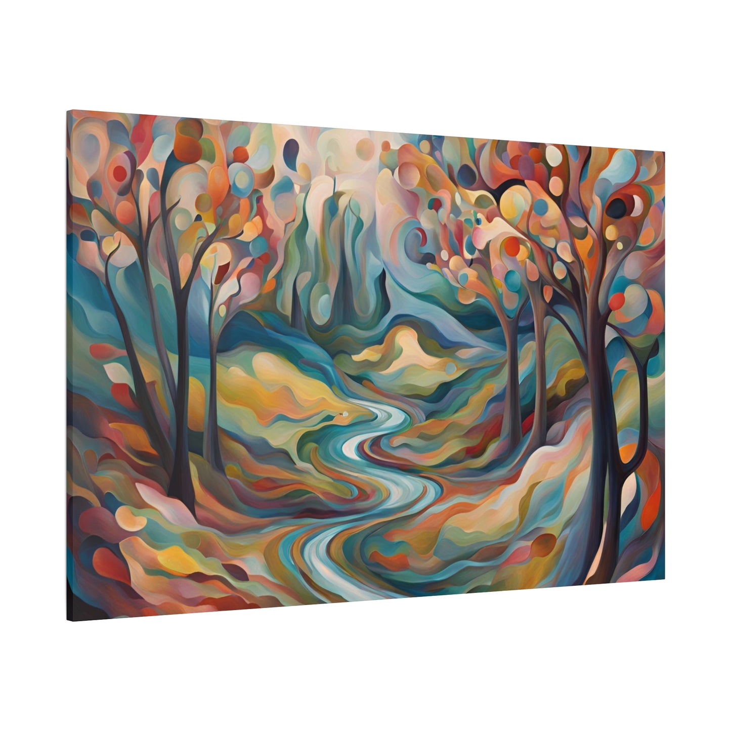 Colorful Landscape Canvas Wall Art - Home Decor