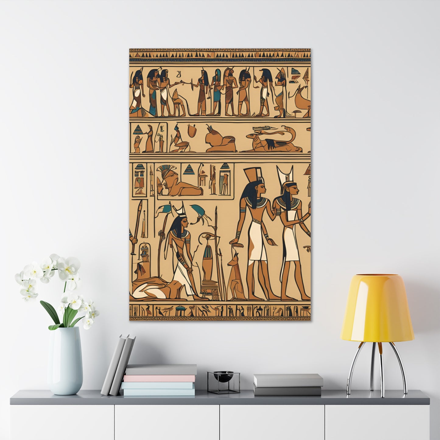 Vintage Egyptian Canvas